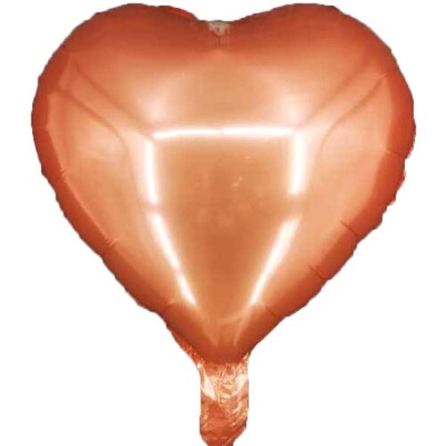 Folienballon-Herz-Oker