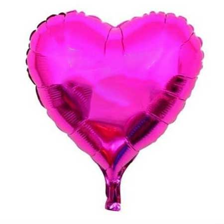 Folienballon-Herz-pink-45-cm