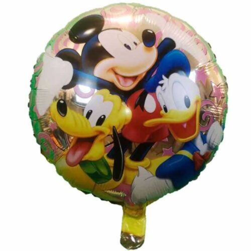 Folienballon-Micky-Donal-Pluto