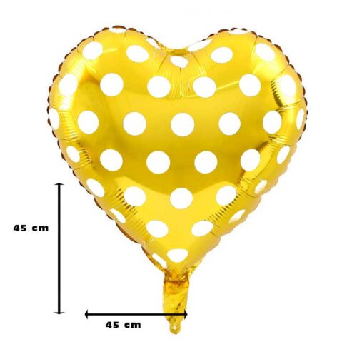 Folienballon-herz-gold-mit-punkte