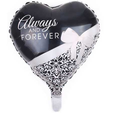 Hochzeit-Folienballon-Always-and-Forever