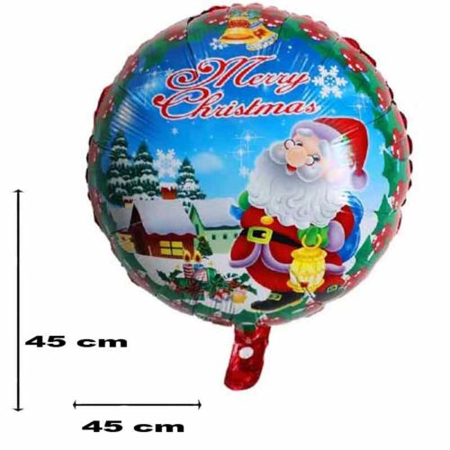 Folienballon-Weihnachtsmann-45-cm