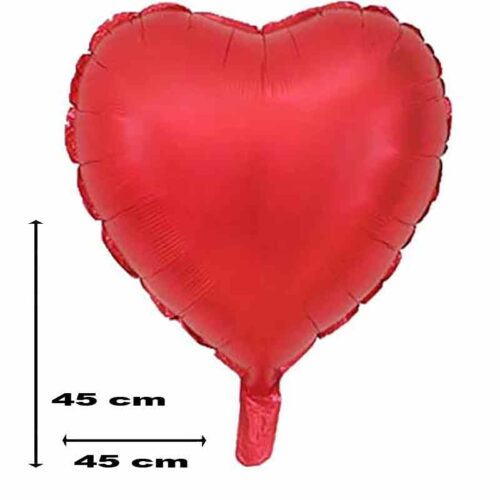 Herz-Ballon-45cm-rot-matt---1