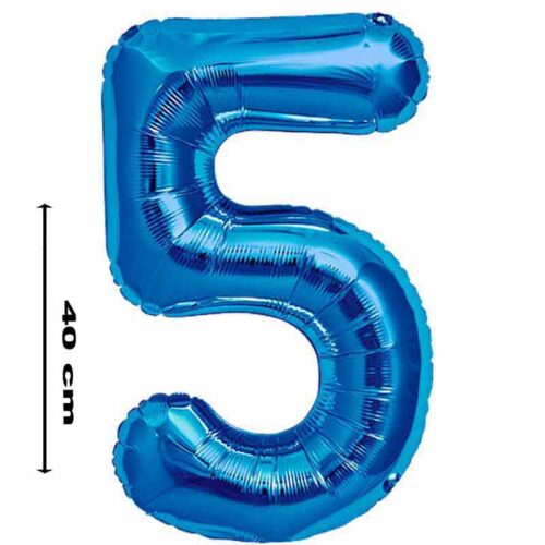 Zahlenballon-5--blau-40cm---1